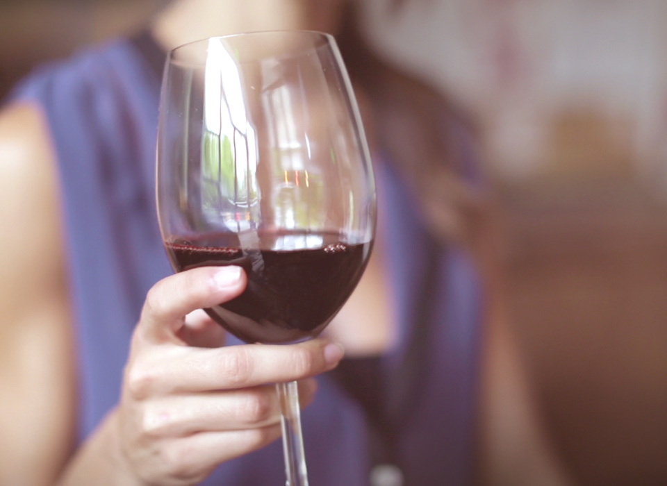 women enjoying a glass of wine at Epicurean Hotel